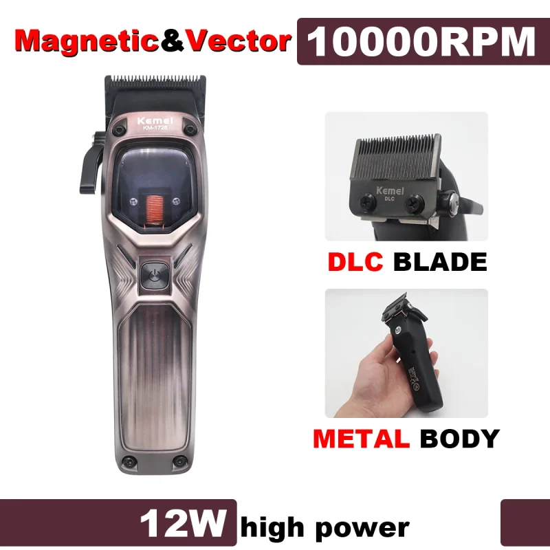 KEMEI 1726 Professional Hair Clipper with DLC